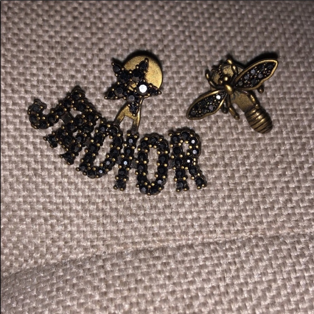Authentic Dior earrings